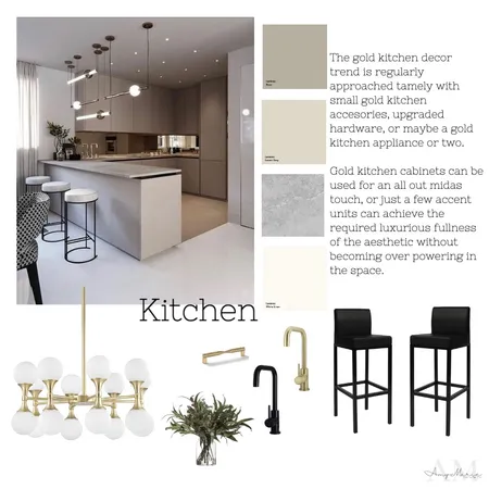 Kitchen Gold Interior Design Mood Board by Miss.amymariee on Style Sourcebook