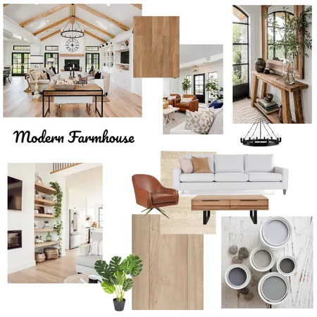 modern farmhouse mood board 4 Interior Design Mood Board by dahlyadesign on Style Sourcebook