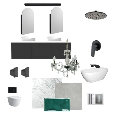 Activity 3: Bathroom Mood Board Interior Design Mood Board by Inspired Design Co on Style Sourcebook