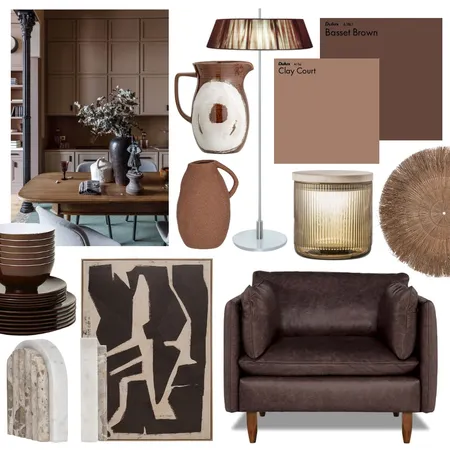 Browns Interior Design Mood Board by Thediydecorator on Style Sourcebook