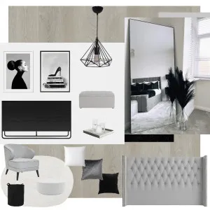 Black and white Interior Design Mood Board by VictoriaEdesigner on Style Sourcebook