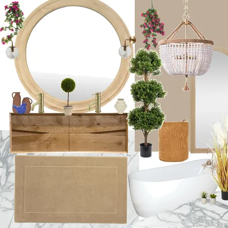 My Home- Master Bathroom Interior Design Mood Board by zebra12! on Style Sourcebook
