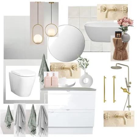 Bathroom 2.0 Interior Design Mood Board by missklf on Style Sourcebook