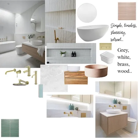 Bathroom New Build Interior Design Mood Board by alarnalawrence on Style Sourcebook