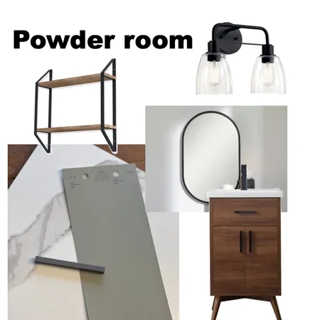 Powder room Interior Design Mood Board by jodikravetsky on Style Sourcebook