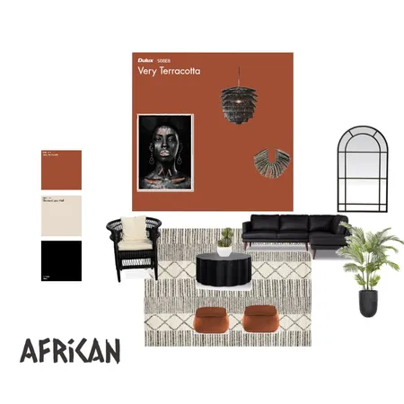 African Interior Design Mood Board by studio.twentyfour on Style Sourcebook