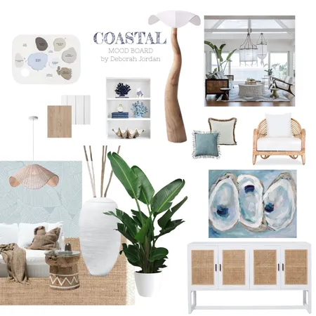 Blue Coastal Mood Board 1 Interior Design Mood Board by DEBJ on Style Sourcebook