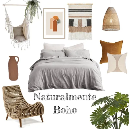Naturalmente Boho Interior Design Mood Board by Alessia Malara on Style Sourcebook
