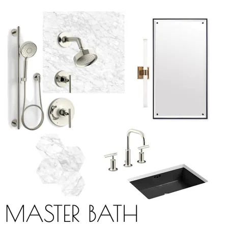 Zech master bath Interior Design Mood Board by JoCo Design Studio on Style Sourcebook