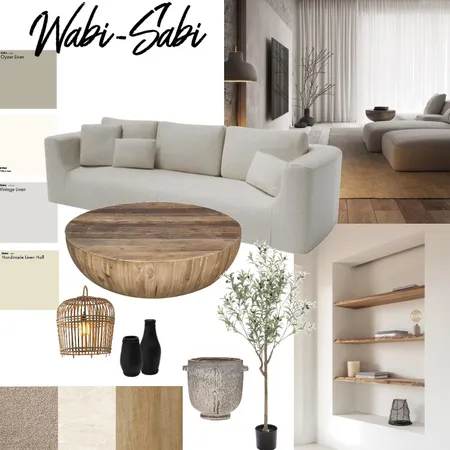 Wabi Sabi Interior Design Mood Board by marwaadel on Style Sourcebook