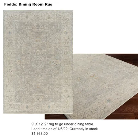 fields dining rug Interior Design Mood Board by Intelligent Designs on Style Sourcebook