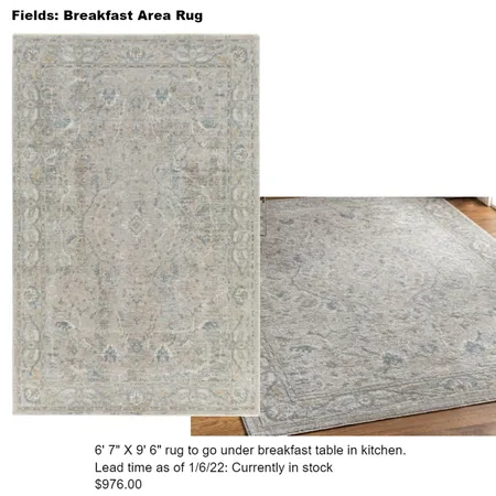 fields breakfast rug Interior Design Mood Board by Intelligent Designs on Style Sourcebook