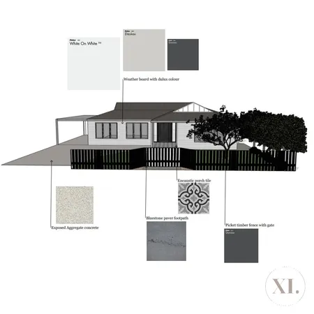 Facade Details Interior Design Mood Board by XYLA Interiors on Style Sourcebook