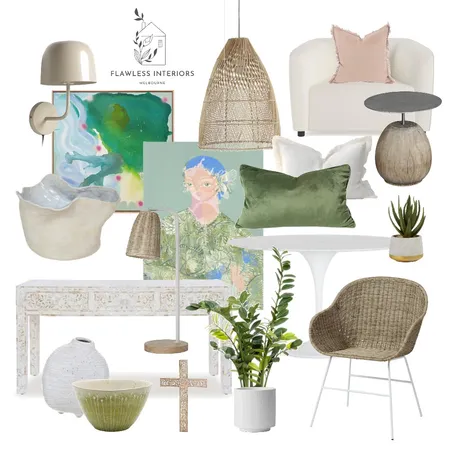 Eltham Dining & Reading Nook Interior Design Mood Board by Flawless Interiors Melbourne on Style Sourcebook