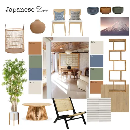japanese Interior Design Mood Board by zoemaker on Style Sourcebook