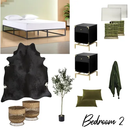 Gumblossom Bedroom 2 Interior Design Mood Board by shaneikacain on Style Sourcebook