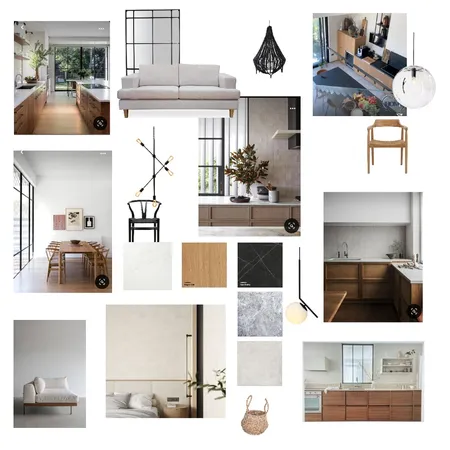 מוד בורד למטבח וסלון Interior Design Mood Board by lirante on Style Sourcebook