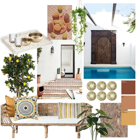 Mediterranian Terrain Interior Design Mood Board by madskreyl on Style Sourcebook