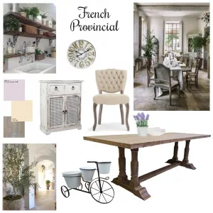 French Provincial Interior Design Mood Board by stephv.interiors on Style Sourcebook