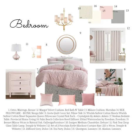 Bedroom Interior Design Mood Board by pamvrl on Style Sourcebook