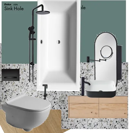 Guest bathroom Interior Design Mood Board by AKop on Style Sourcebook
