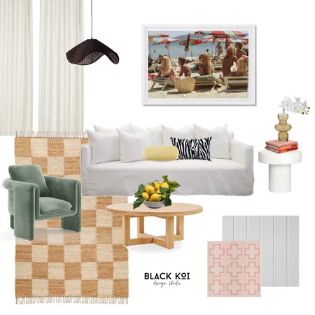 PH Living Interior Design Mood Board by Black Koi Design Studio on Style Sourcebook