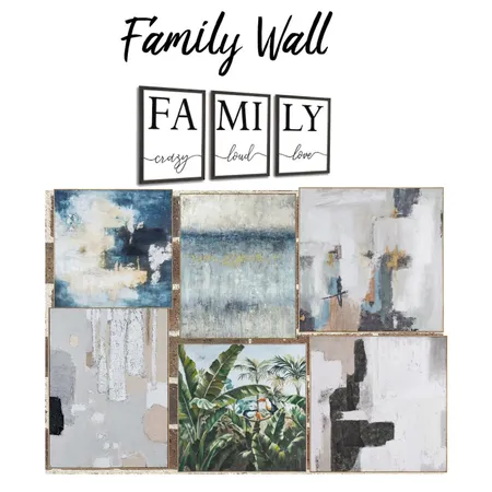 Family Wall Interior Design Mood Board by Amateur Interior on Style Sourcebook