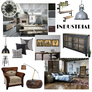 Industrial Interior Design Mood Board by Cindi232 on Style Sourcebook