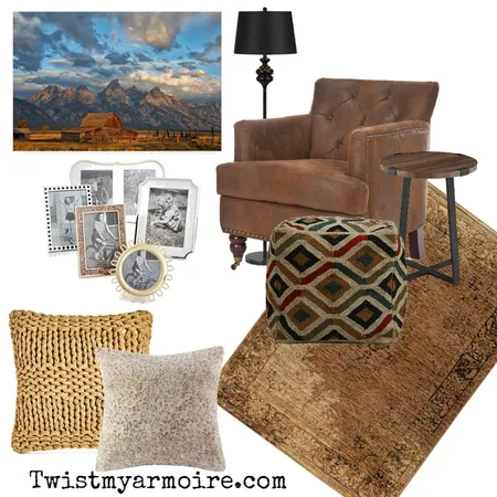 Macy's Rustic Interior Design Mood Board by Twist My Armoire on Style Sourcebook