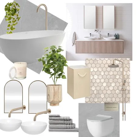 Ensuite Interior Design Mood Board by AbbieBryant on Style Sourcebook