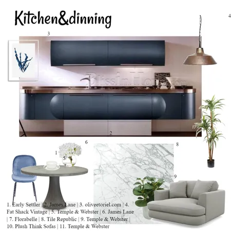 Kitchen Interior Design Mood Board by KlaraG on Style Sourcebook