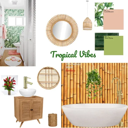 Tropical Vibes Interior Design Mood Board by shian on Style Sourcebook