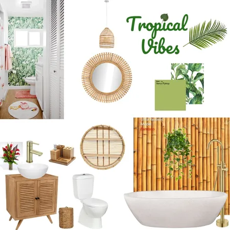 Tropical Vibes 2 Interior Design Mood Board by shian on Style Sourcebook