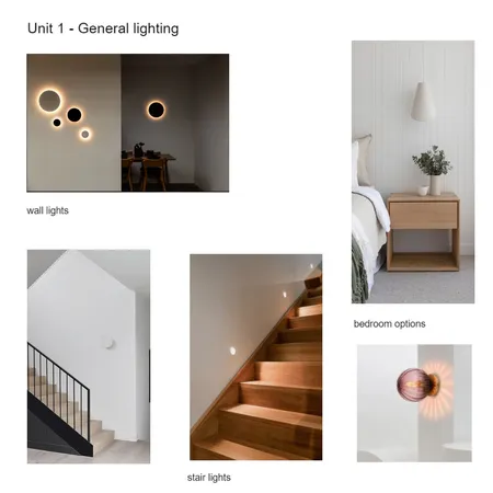 unit 1 lighting general Interior Design Mood Board by hararidesigns on Style Sourcebook