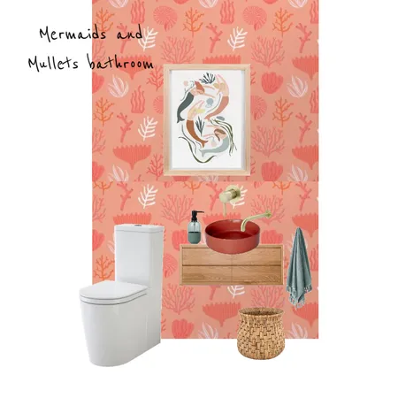 Mermaids and Mullets bathroom Interior Design Mood Board by Renee Interiors on Style Sourcebook