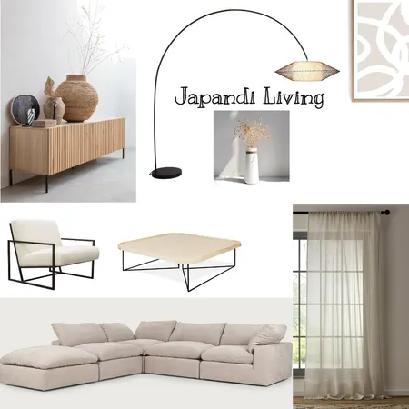 Japandi Living Interior Design Mood Board by Denise on Style Sourcebook