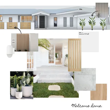 Welcome Home front facade Interior Design Mood Board by stephansell on Style Sourcebook