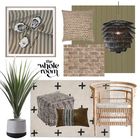 Forest Palette - featuring artist Whitney Spicer Interior Design Mood Board by The Whole Room on Style Sourcebook