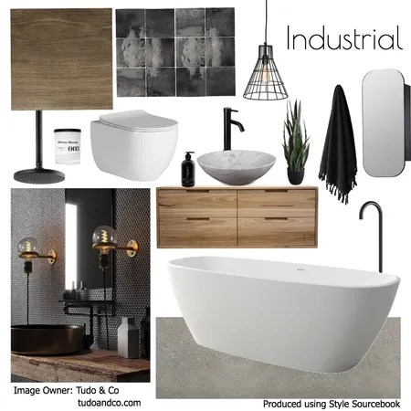 Industrial Interior Design Mood Board by clare.larsson on Style Sourcebook