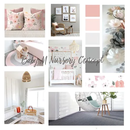 Nursery Concept - Baby M Interior Design Mood Board by Beautiful Spaces Interior Design on Style Sourcebook
