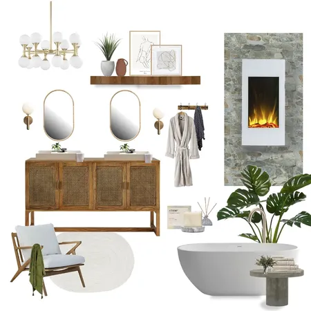 Spa bathroom Interior Design Mood Board by Maygn Jamieson on Style Sourcebook