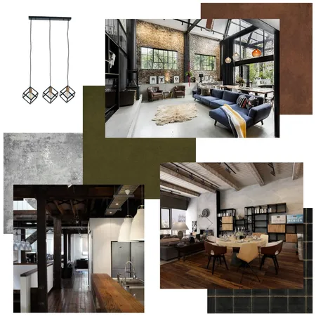 Industrial Interior Design Mood Board by jesshaddad on Style Sourcebook
