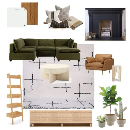 Fulton's LR Green Sofa (morrocan rug) Interior Design Mood Board by Annacoryn on Style Sourcebook