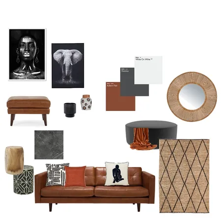 African Mood Board Interior Design Mood Board by tamkfoster@gmail.com on Style Sourcebook