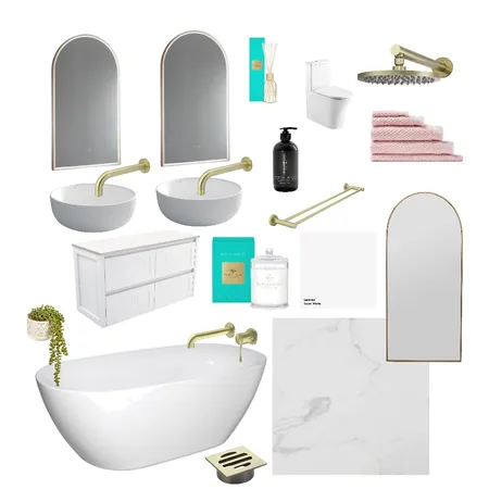 Bathroom Interior Design Mood Board by Daisey’s Design Diary on Style Sourcebook