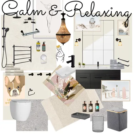 Bathroom - Calm & Relaxing Interior Design Mood Board by SVETLANA OWALA on Style Sourcebook