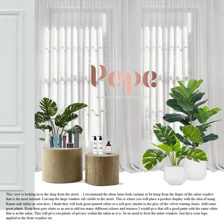 Pepe window display Interior Design Mood Board by Renee Interiors on Style Sourcebook