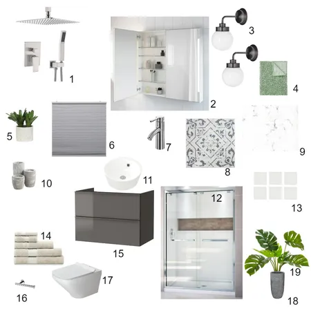 Module 9 bathroom Interior Design Mood Board by krisztina vizi on Style Sourcebook