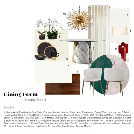 dining5 Interior Design Mood Board by Cazani Interiors By Evelyn K on Style Sourcebook