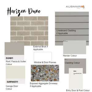 Horizon Dune - External Scheme 4 Interior Design Mood Board by Natasha Schrapel on Style Sourcebook